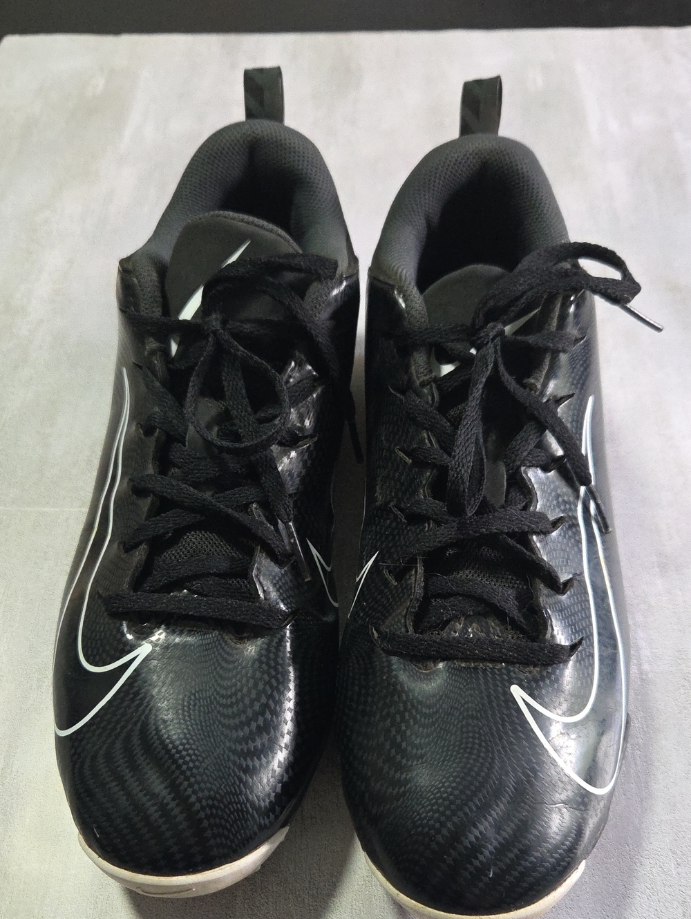 Nike Vapor FastFlex Untouchable Football Cleats 917168-001 Mens Size US 9 Black